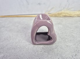 Hornito ceramico corazon inclinado